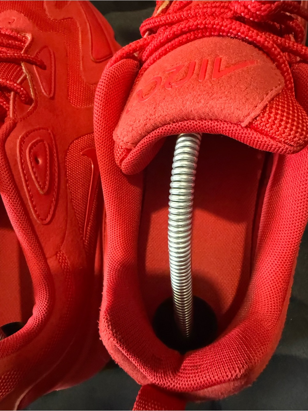 Nike Red Men's air max 200 university red Air-Cushion Sneakers - Picture 5 of 7